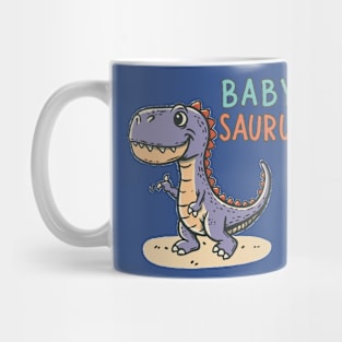 Funny Baby Saurus T. REX Design Mug